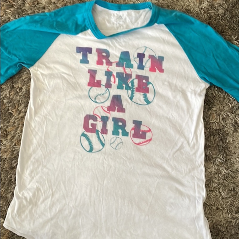 Train like a girl shirt